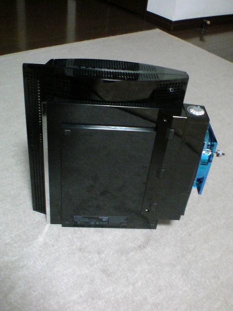 初期型PS3の1号機（60GB）の雄姿⑦.JPG