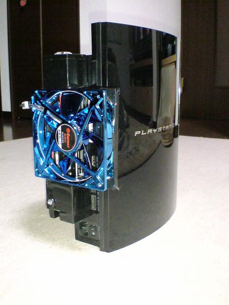 初期型PS3の1号機（60GB）の雄姿⑩.JPG