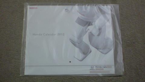 Honda Calendar 2012_①.JPG