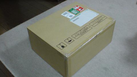 PS3を修理に出す為の、梱包用の箱が届いた！②.JPG