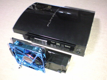 INTERCOOLER TS for PS3 FAN交換（PS3 60GB取り付け）①.JPG